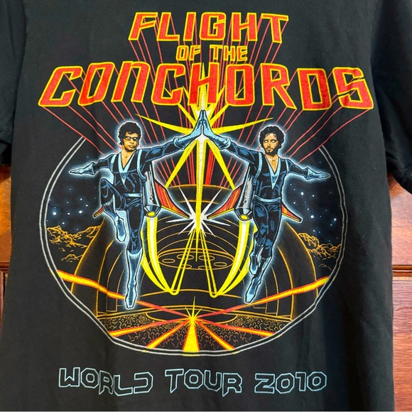 Flight of the Concords World Tour 2010 T-shirt | Size S - Picture 6 of 6